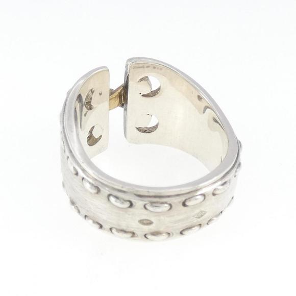 HERMES Silver 925 Band Ring Size 4.5 (EU 48) - Picture 3 of 5